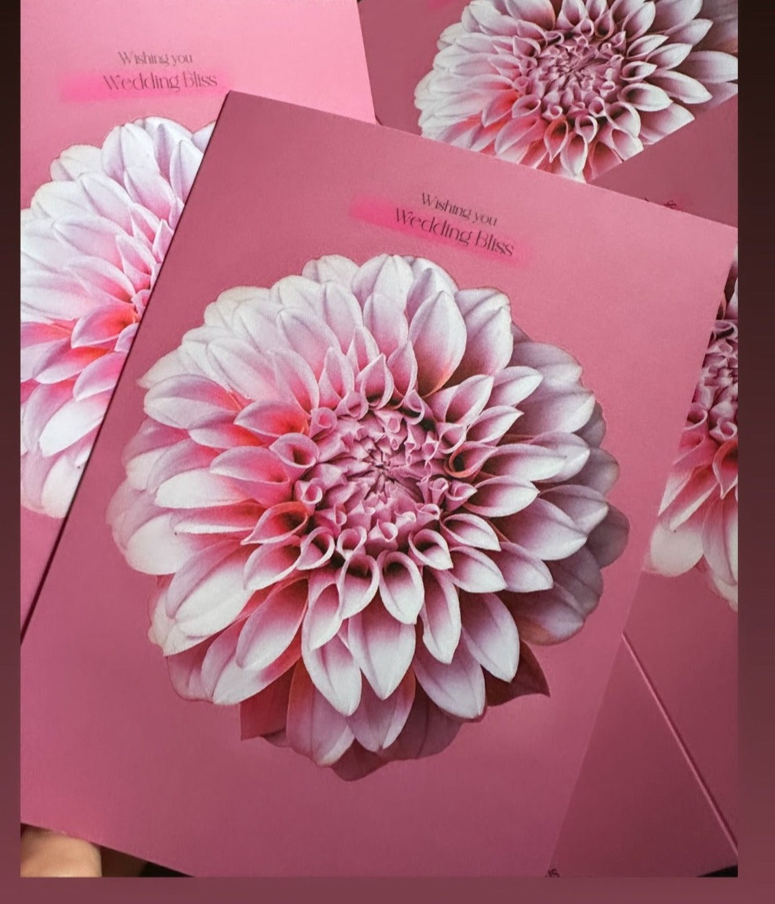 - Colorful Minimal Floral Greeting Card