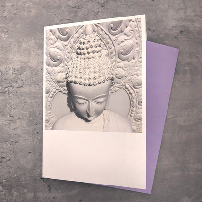 Meditations, Buddha Black & White Zen Notecard