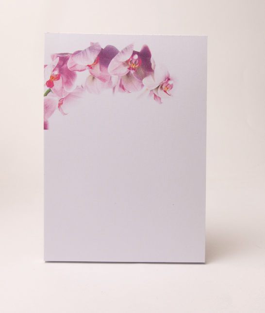 Orchid Bloom Notepad