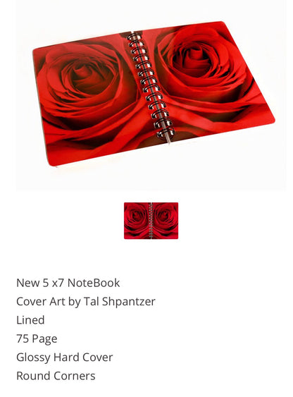 Rose Spiral Journal