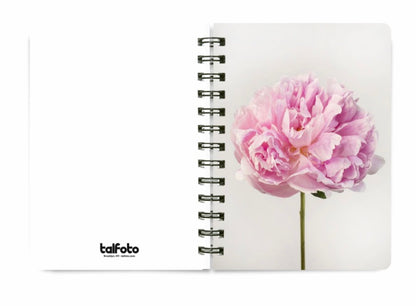 Peony Spiral Journal