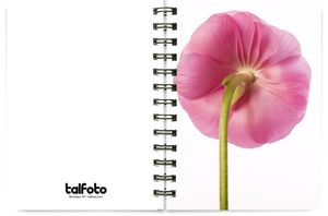 Spiral Journal Floral Back