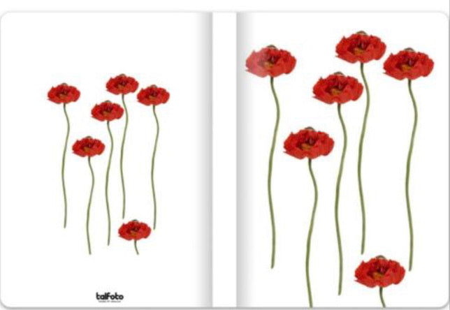 Poppy, SoftCover Botanical Notebook