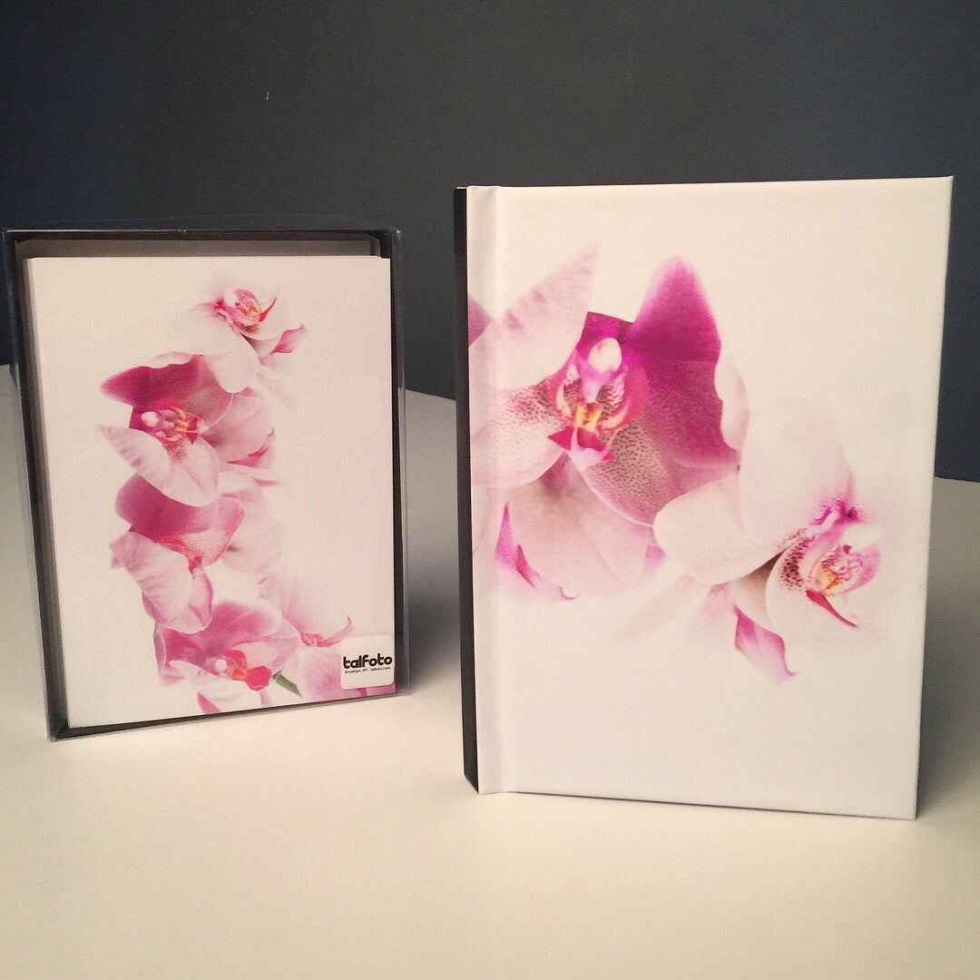 Orchids Gift Box Set + Notebook