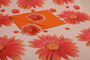 Happy Blooms - Wrapping Paper - Set of 3 Sheets